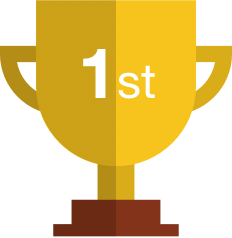1st Place badge